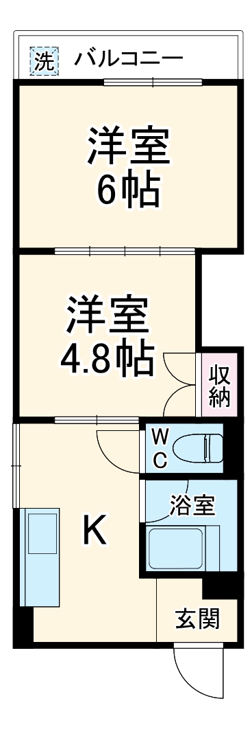 三吉ビルの間取り