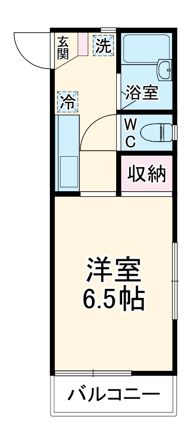 メゾンシャルマンの間取り