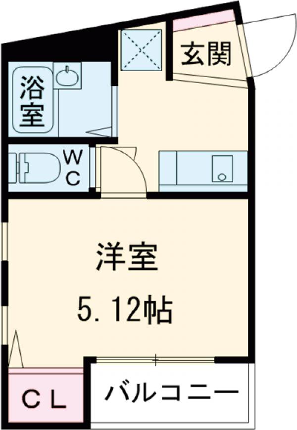 ヴェルト高円寺の間取り