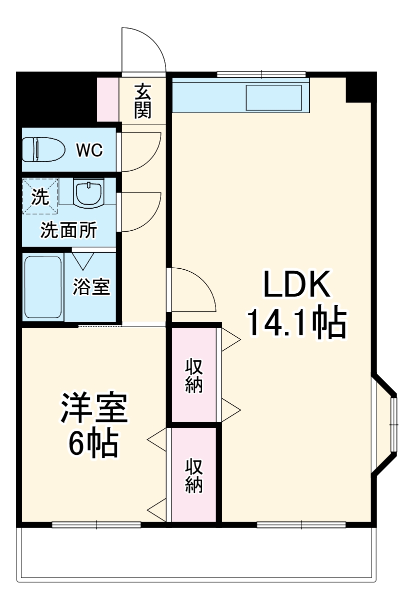 ベルツリーの間取り