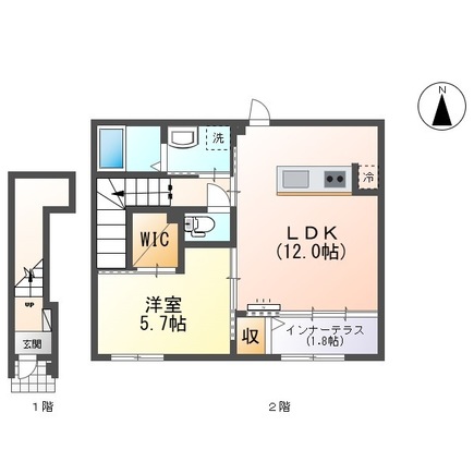 Holly (ホーリー)の間取り