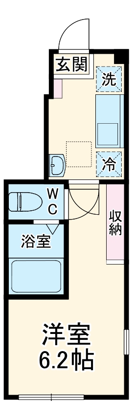 シャテーニュ東林間の間取り