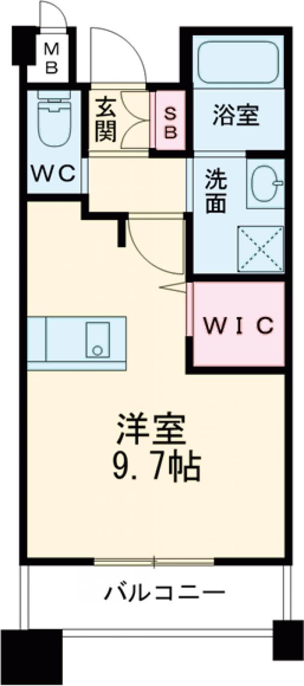 エンクレスト呉服町の間取り