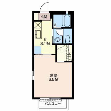 ドエルSUZUKIの間取り