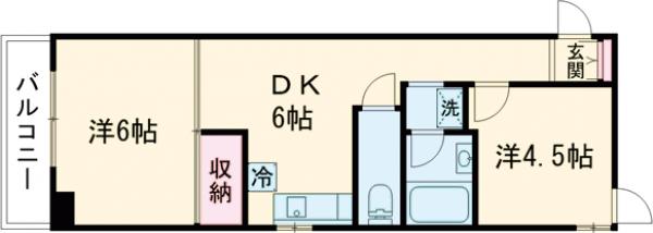 ウツイ商事第一ビルの間取り