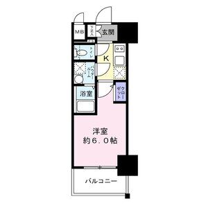 エスリード新大阪ザ・プレミアWESTの間取り