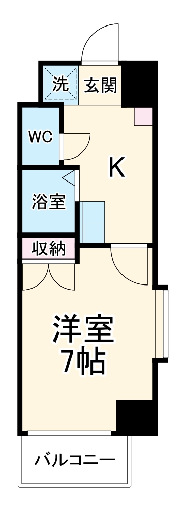 シティライフ名駅の間取り