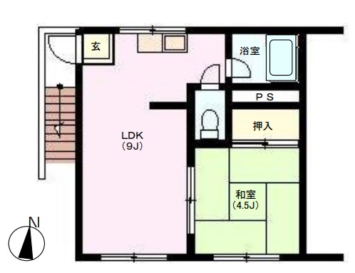 さくらハイツの間取り