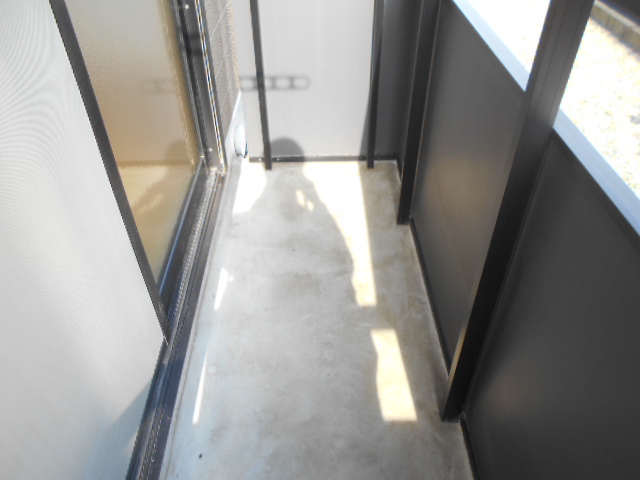 9/18 バルコニー