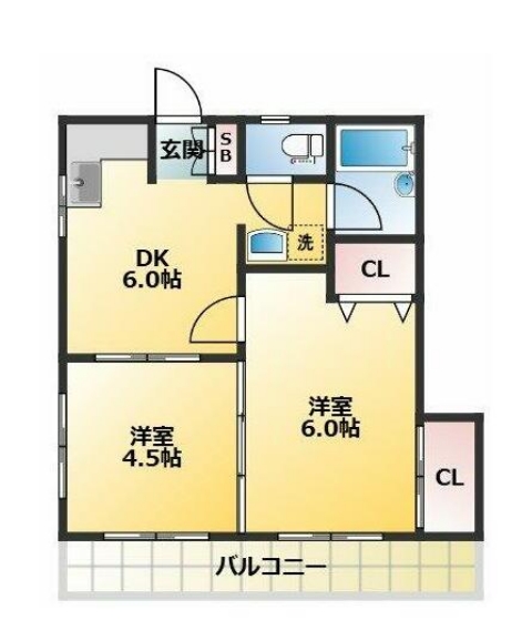ホワイトハイムタナカの間取り