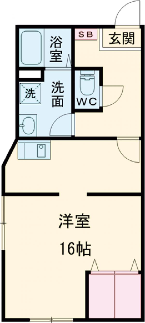 メゾンドフィナンシェの間取り