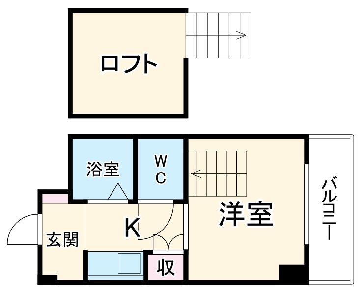 グレイスハイツ北大阪の間取り