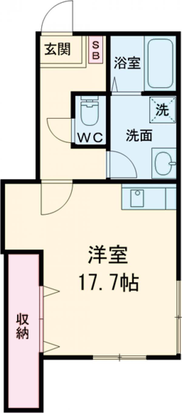 メゾンドフィナンシェの間取り