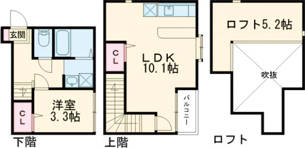 ペガーダ千早の間取り