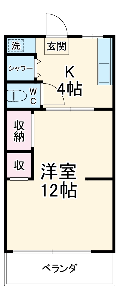 高田サニーハイムの間取り