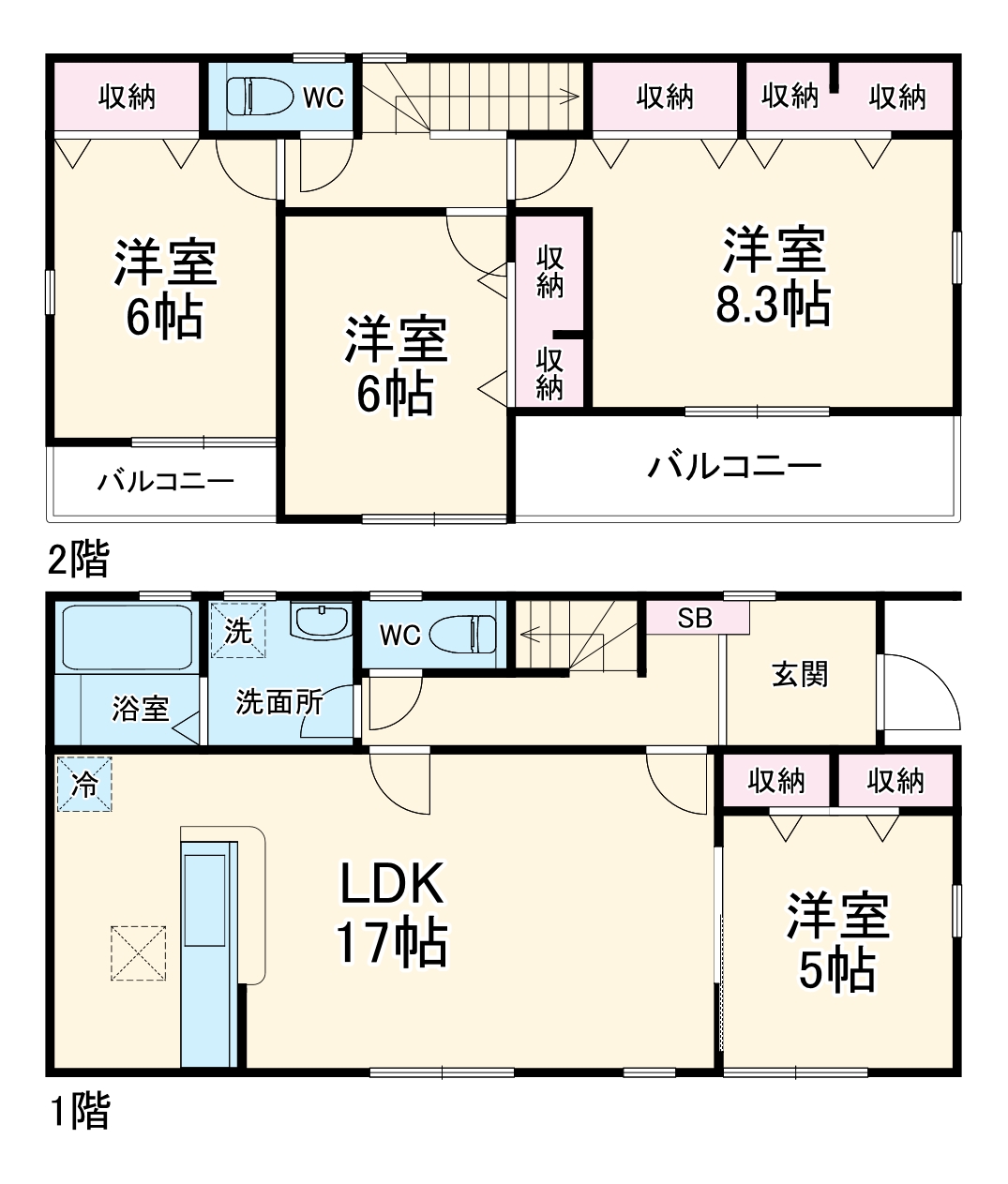 Kolet横浜上飯田♯06の間取り