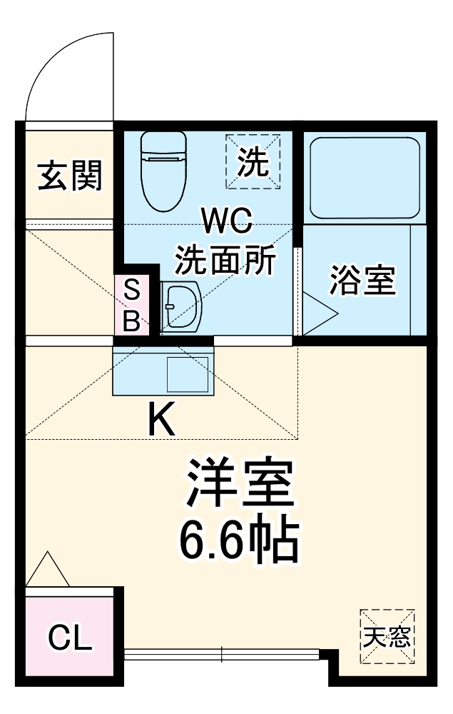 B.S.パーク戸塚の間取り