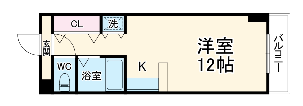 メゾン・デュ・カルムの間取り