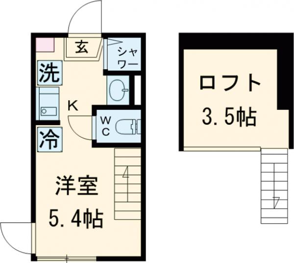 カーサ エスト 小岩の間取り