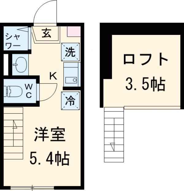カーサ エスト 小岩の間取り