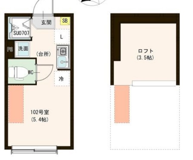 カーサ エスト 小岩の間取り