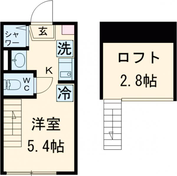 カーサ エスト 小岩の間取り