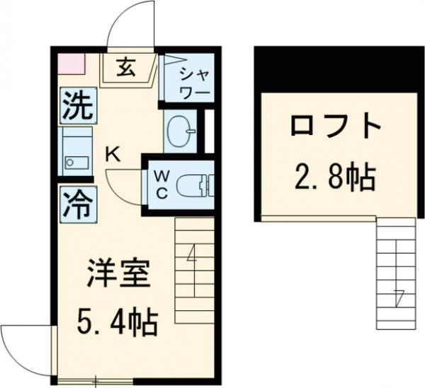 カーサ エスト 小岩の間取り