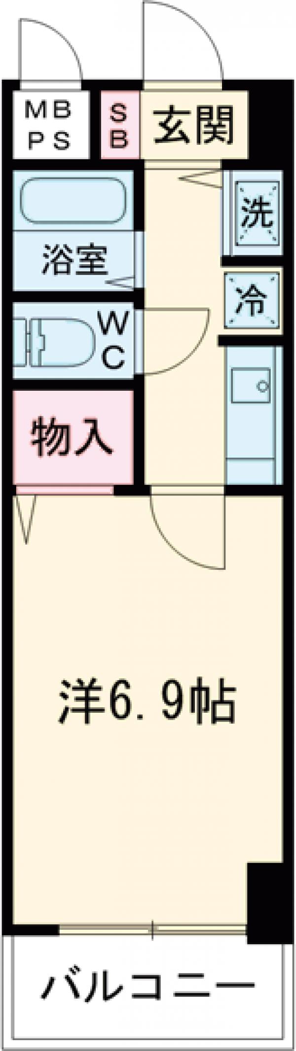 ライオンズマンション和光第２・204号室の間取り