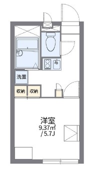 レオパレスアキユマーサの間取り