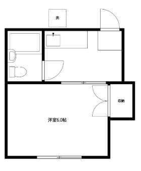 西原の完工年月(1985年6月)築の賃貸アパートの間取り