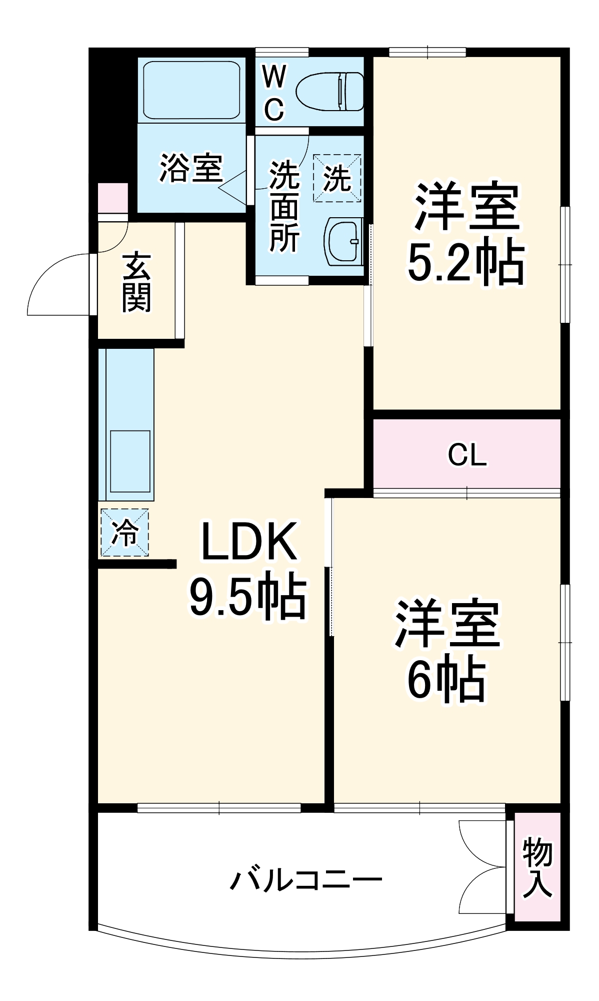 野村グリーンヒルの間取り