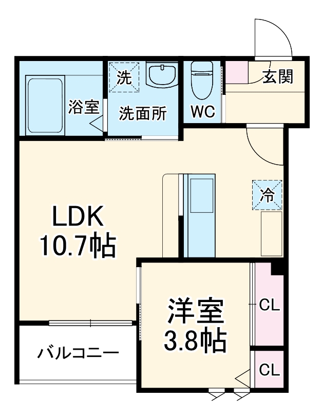 REGALEST藤沢の間取り
