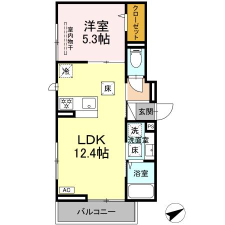 エスペランスの間取り