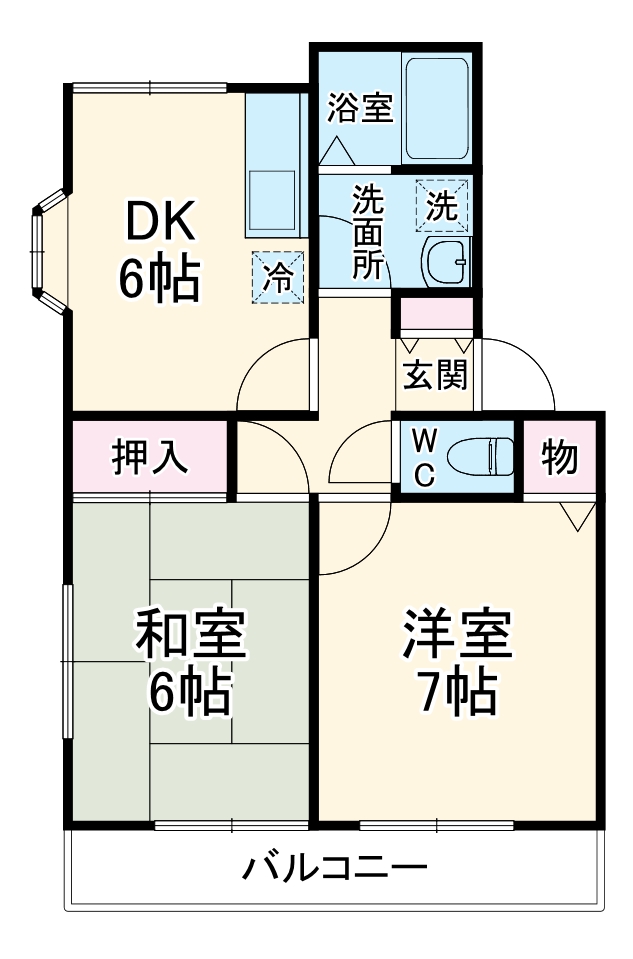 コーポキヨスの間取り