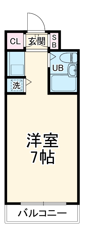 サンライズ戸塚の間取り