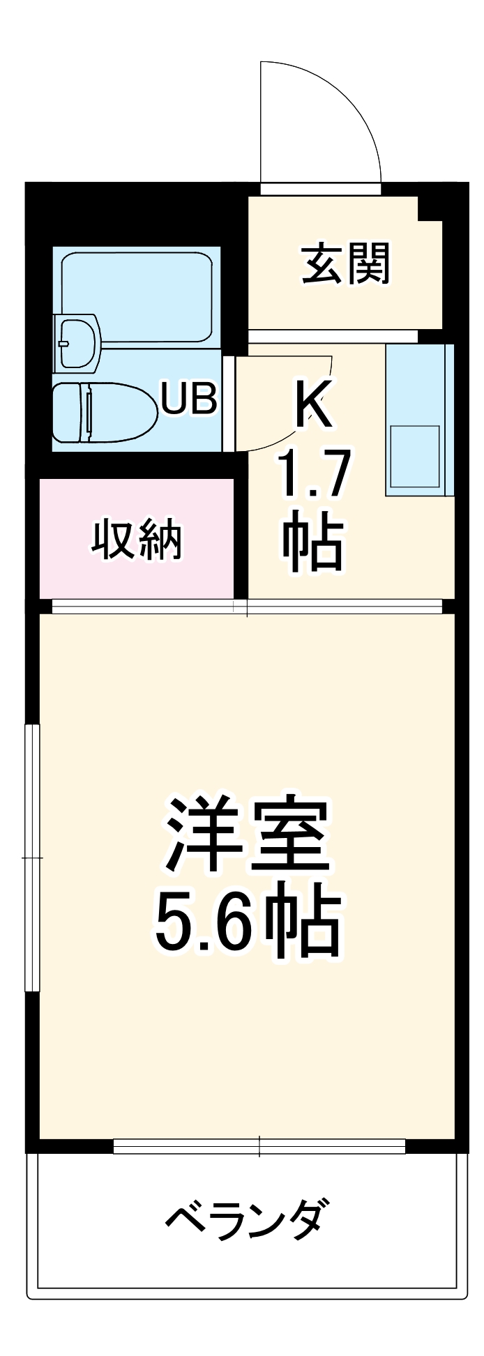 シャトール田口戸塚Ⅰの間取り