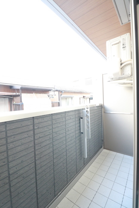 12/26 バルコニー