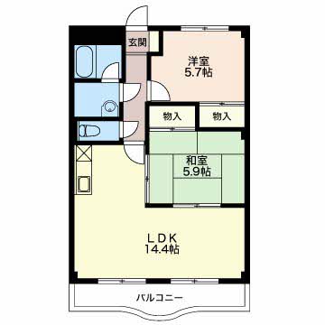 ドリームフェアリーの間取り