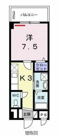 レジデンスタイガの間取り