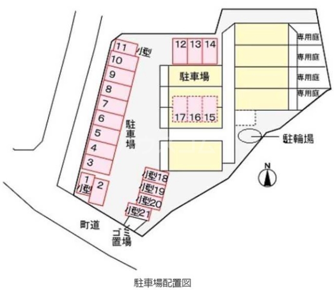 3/7 駐車場