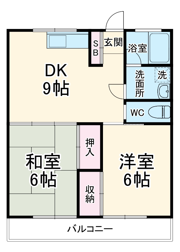 ストリーム一色の間取り