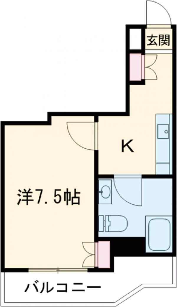 パラスト西原の間取り