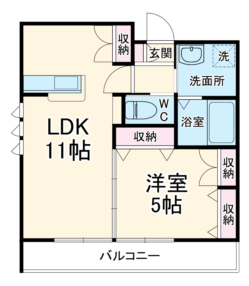 ウィステリア鵠沼の間取り