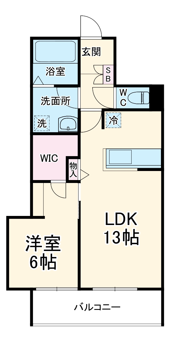 Ricott URAWAの間取り
