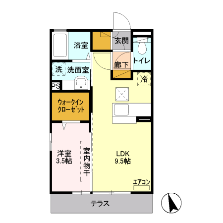 アーバンロックの間取り