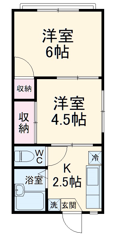 スプリングハイツの間取り