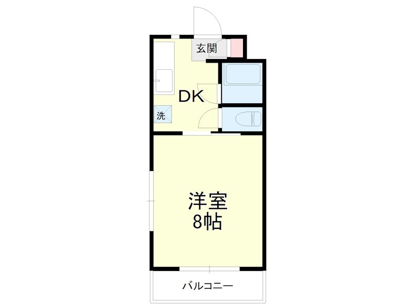 サンパレス木下の間取り