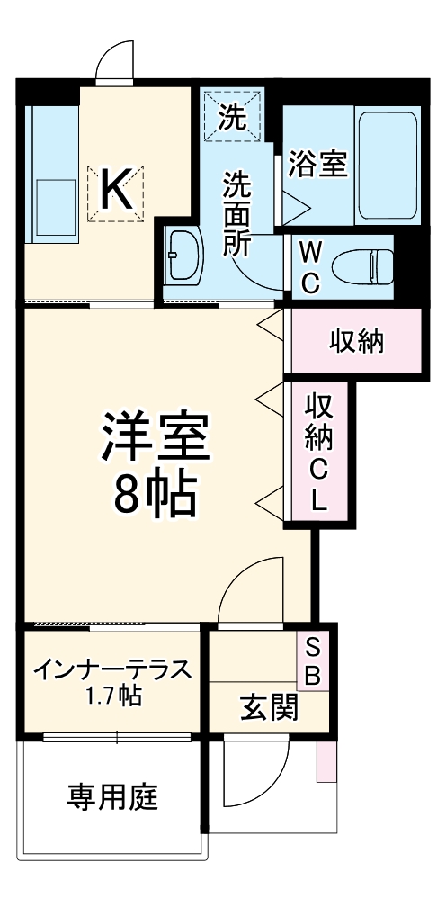 ひまわりの間取り
