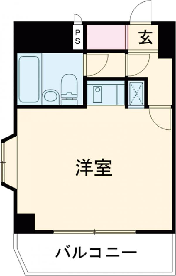 ウィンベルソロ亀有第６・701号室の間取り
