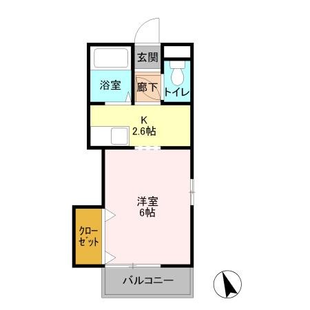 ローズヒルズマミの間取り